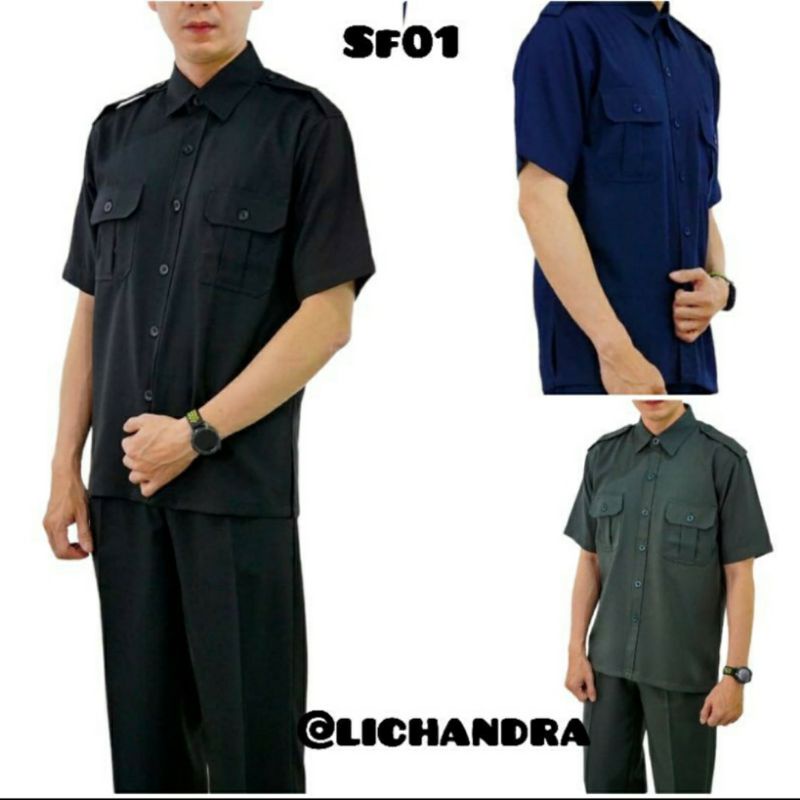 SAFARI LICHANDRA/SETELAN KERJA PRIA/SERAGAM DINAS/ SERAGAM GURU/SERAGAM GURU
