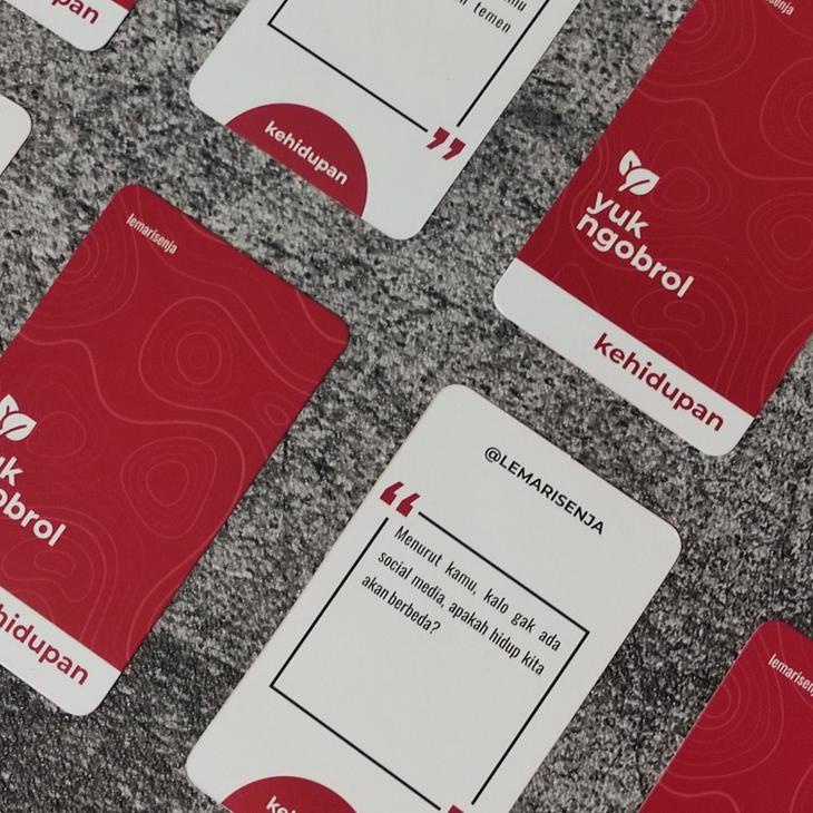 ➮ Lemari Senja - Kartu Permainan - Yuk Ngobrol edisi kedua - kartu deep talk card game seperti truth