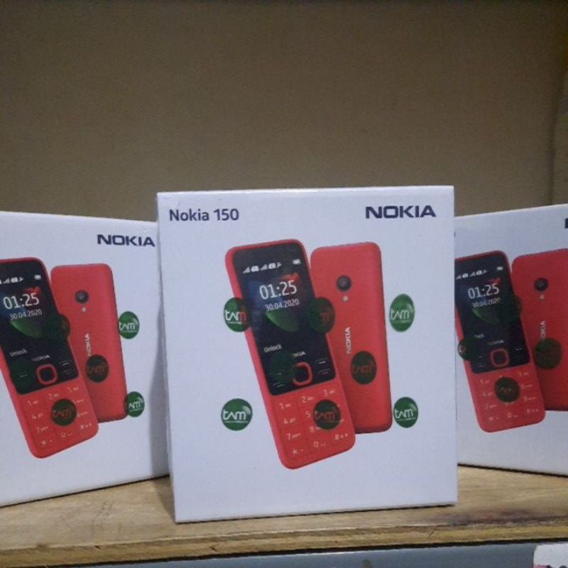Hp Nokia 150 new 2021 candybar Camera garansi Resmi Tam 1 tahun Up to memory 32 gb-1