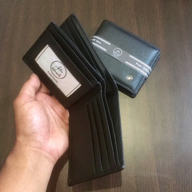 [BY ANTON HILMANTO]‼️Dompet pria model 3 dimensi bahan kulit sintetis lokal sp4 #dompet #dompetpria #dompetlipat #dompet