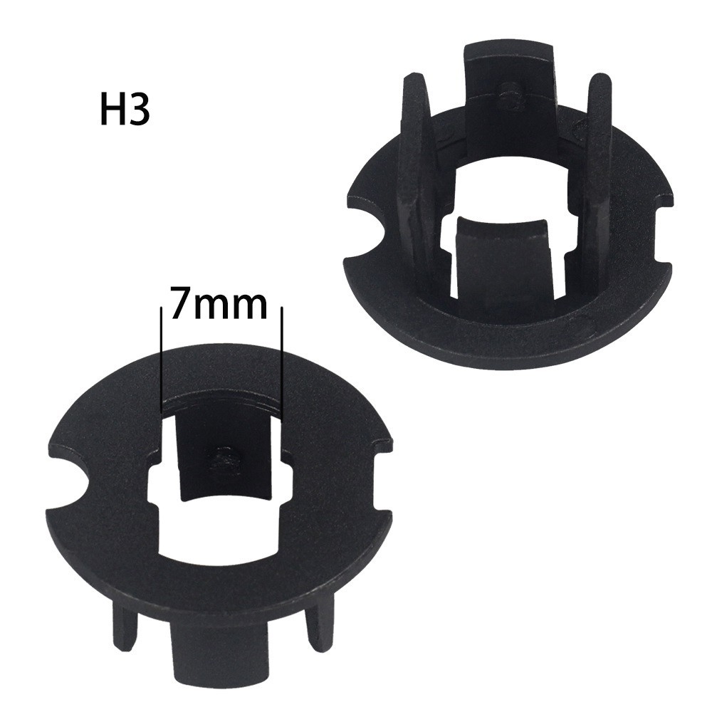 2Pcs Adaptor Holder Lampu Depan Led Untuk Soket H4/H1/H11/H7/9005/9006/H3