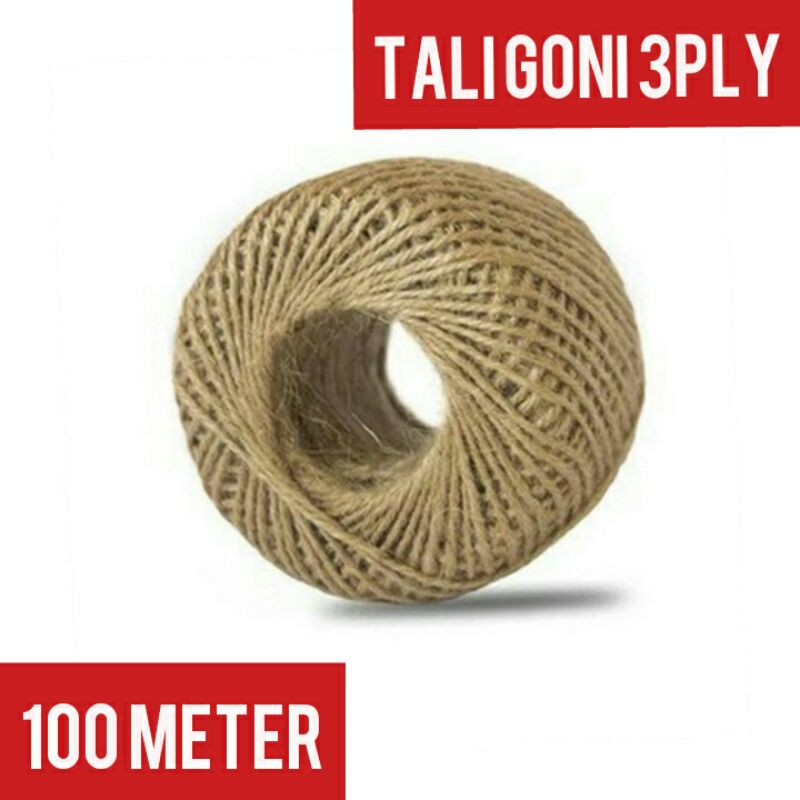

Tali kerajinan tangan dari goni atau rami panjang 100 meter