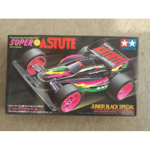 Tamiya mini4wd super astute junior black special