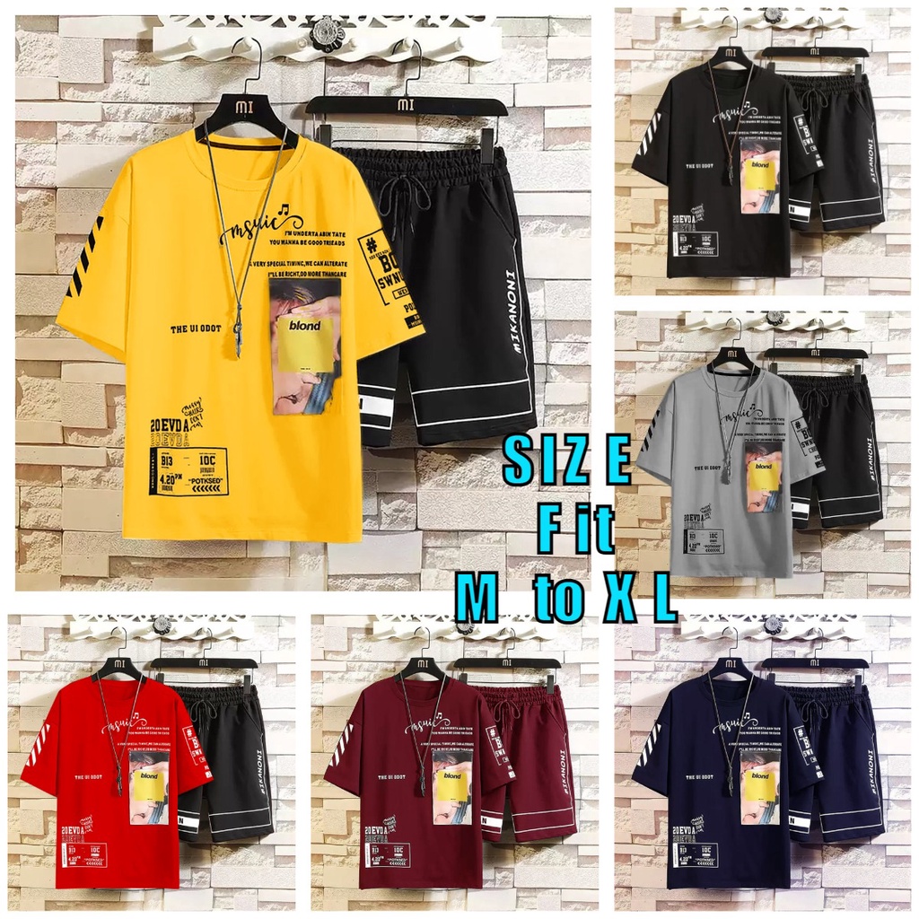 Asgard777 - STELAN MIKANOMI / kaos distro / baju pendek cowok / kaos / baju cowok / celana pendek pria / celpen / kaos pria / baju kaos pria / celana pendek pria