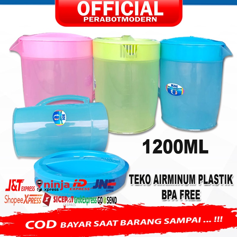 Teko Ari Minum Plastik 1000ML BPA Free  / Teko Water Jug 1000ML