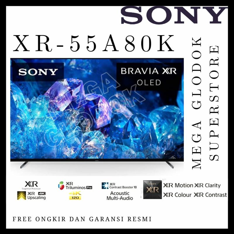 SONY OLED XR 55A80K UHD 4K SMART ANDROID TV 55 INC XR-55A80K