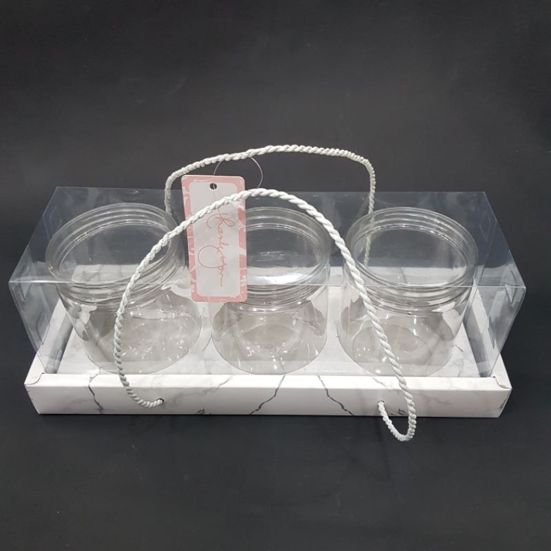 

BOX MARMER TALI TUTUP FULL MIKA ISI 3 TOPLES TABUNG 32X2.5X12CM