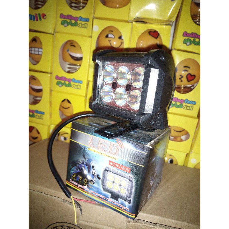 Lampu led tembak 3 kabel