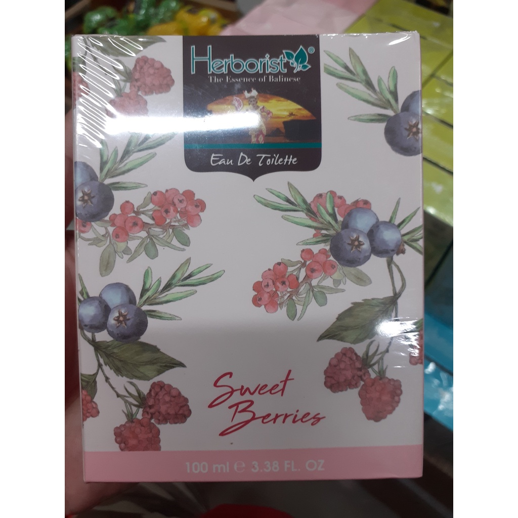 HERBORIST EDT FRAGRANCE SWEET BERRIES /PARFUM HERBORIST EDT 100ML THE ESSENCE OF BALINESE