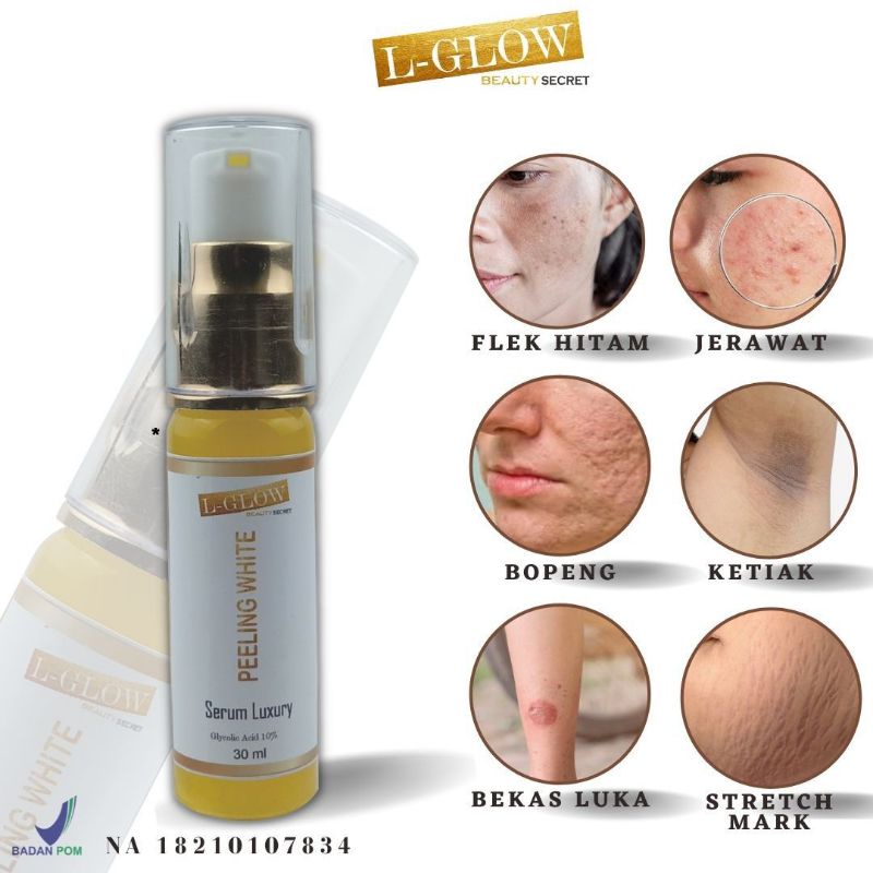 Serum peeling Lglow luxury white & blemish acne