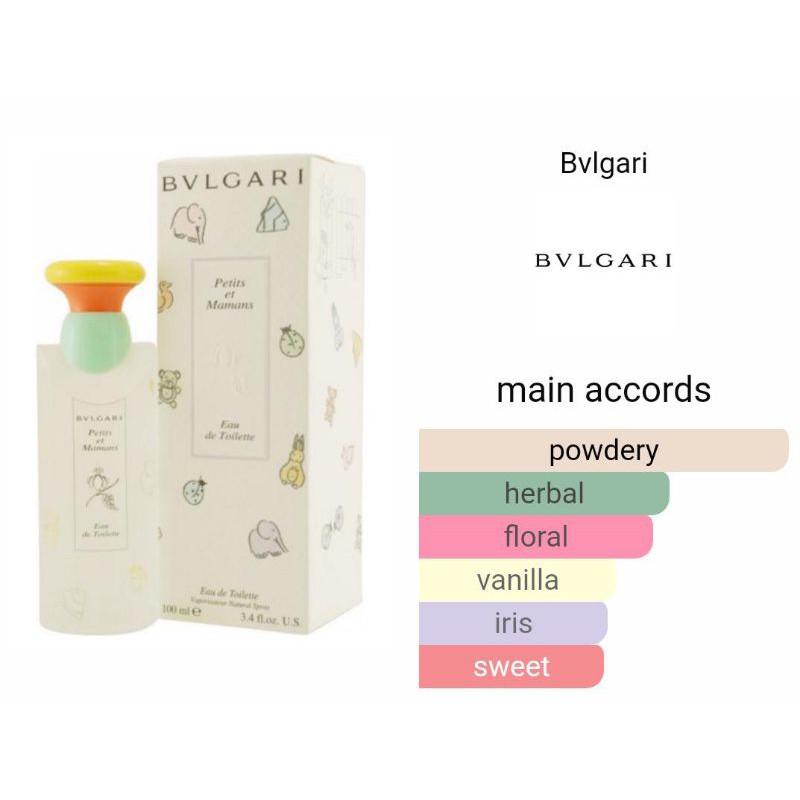 Jual Bvlgari Petits et Mamans / Bvlgari baby Inspired Parfume 35ml  Indonesia|Shopee Indonesia