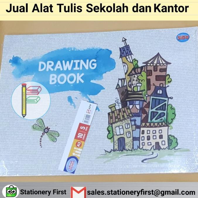 

PERALATAN MENGGAMBAR BUKU GAMBAR SINAR DUNIA SIDU A3 5 BUKU PERALATAN LUKIS