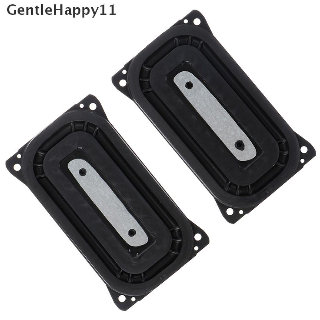 Gentlehappy 2Pcs Bass Diafragma Speaker Radiator Pasif Getar Aksesoris Untuk Audio DIY