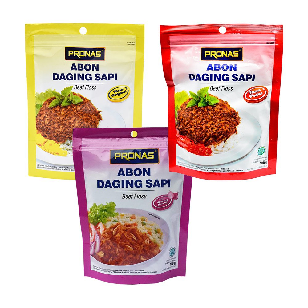 PRONAS ABON DAGING SAPI 100 g/centraltrenggalek