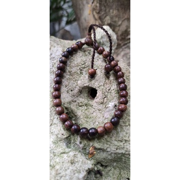 GELANG TASBIH KAYU GAHARU 6MM