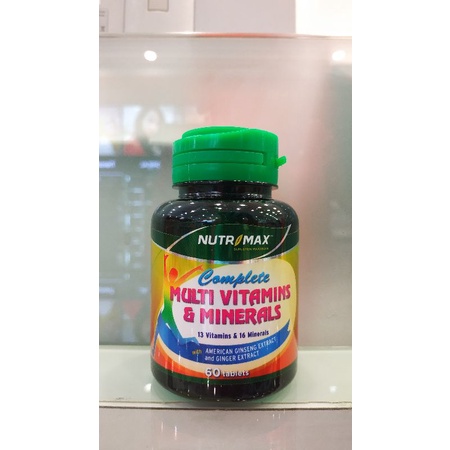 Multi vitamin dan mineral Nutrimax 60 tablet