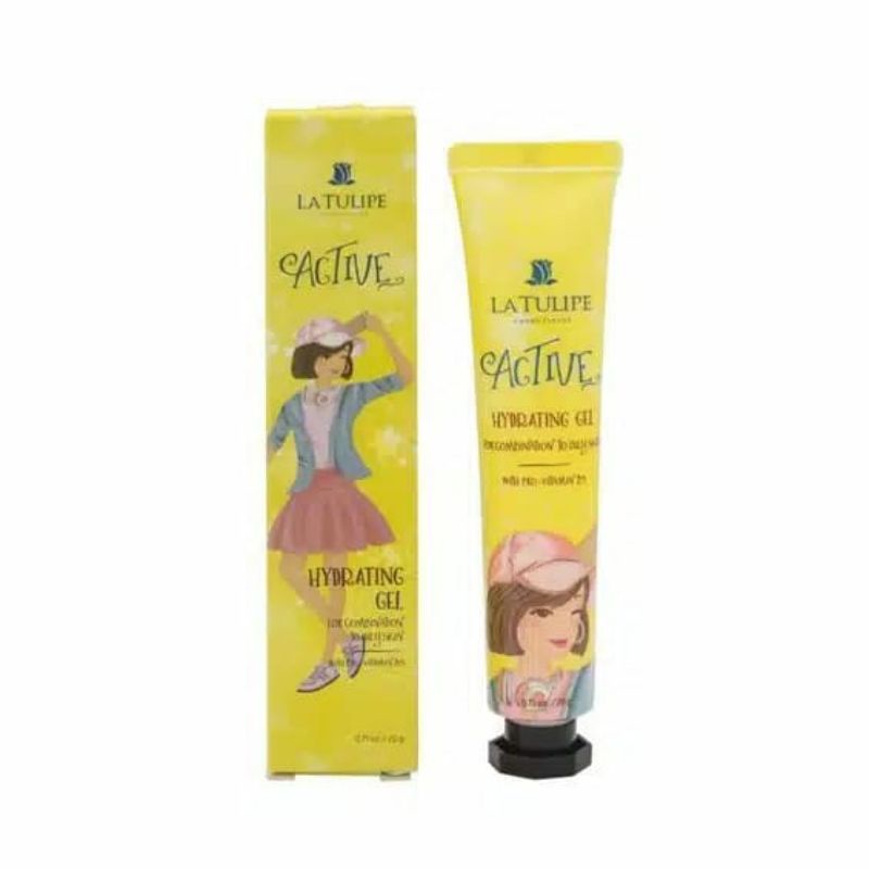 LA TULIPE Hydrating Gel 20ML Active Series | Latulipe Pelembab Wajah Untuk Kulit Remaja