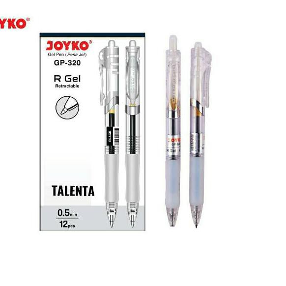 

GN8 Pulpen JOYKO R GEL GP-320 - 12 pc Baru