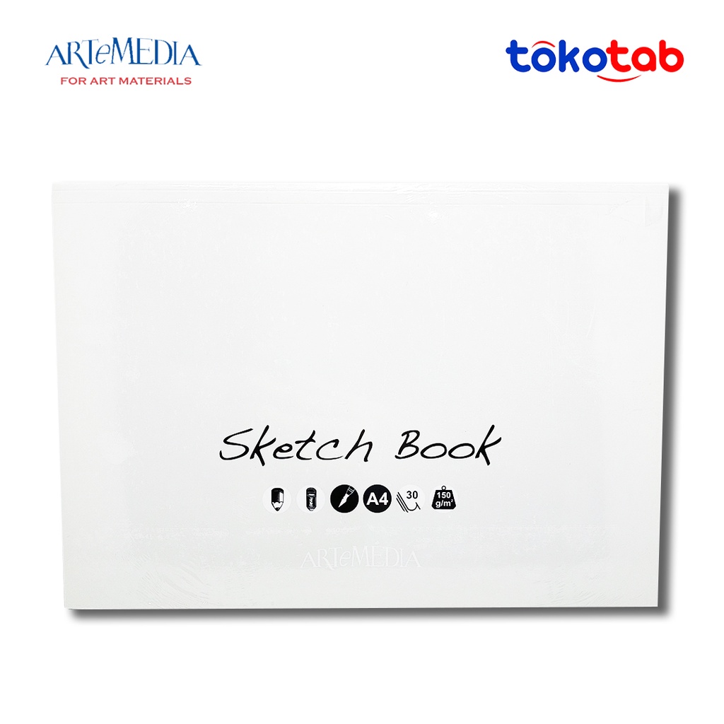 

Tokotab - ARTEMEDIA Buku Sketsa/ Sketch Book A4 150 GSM Isi 30 Lembar