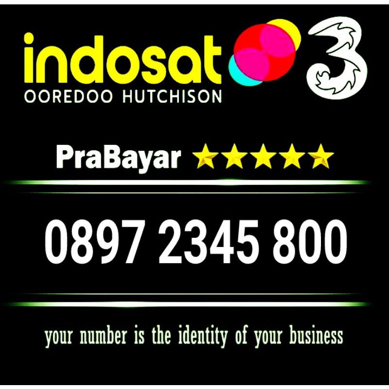 KARTU PERDANA CANTIK TRI