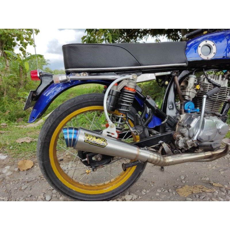 Slincer Knalpot RMS Muffler Original keong jumbo Jiksaw Sarangan separo Setengah kompetisi ngeker jo