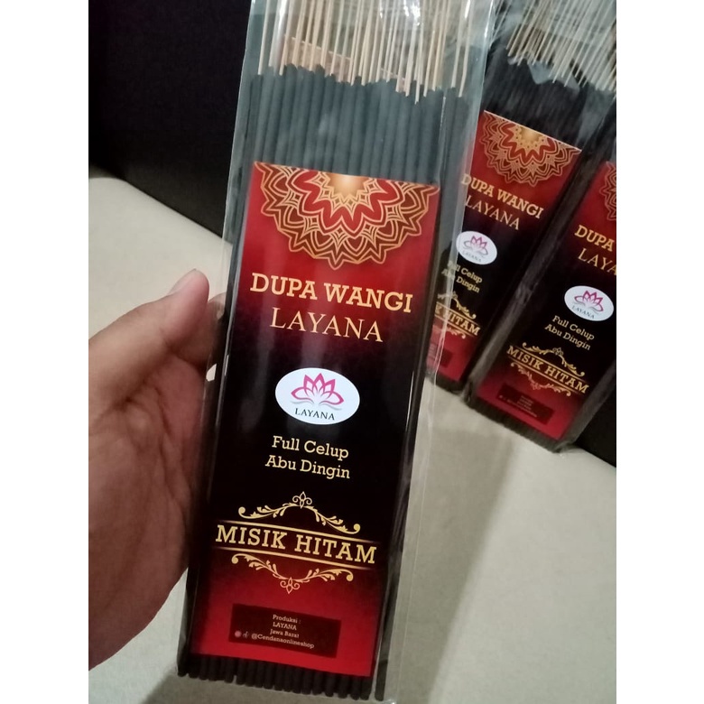 Dupa Wangi Layana Aroma Misik Hitam 110 Gram