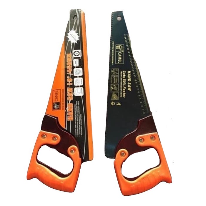 Camel Gergaji Kayu 18 Inch Gagang Karet Wood Saw