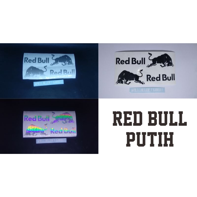 

Stiker Sticker Cutting Red Bull