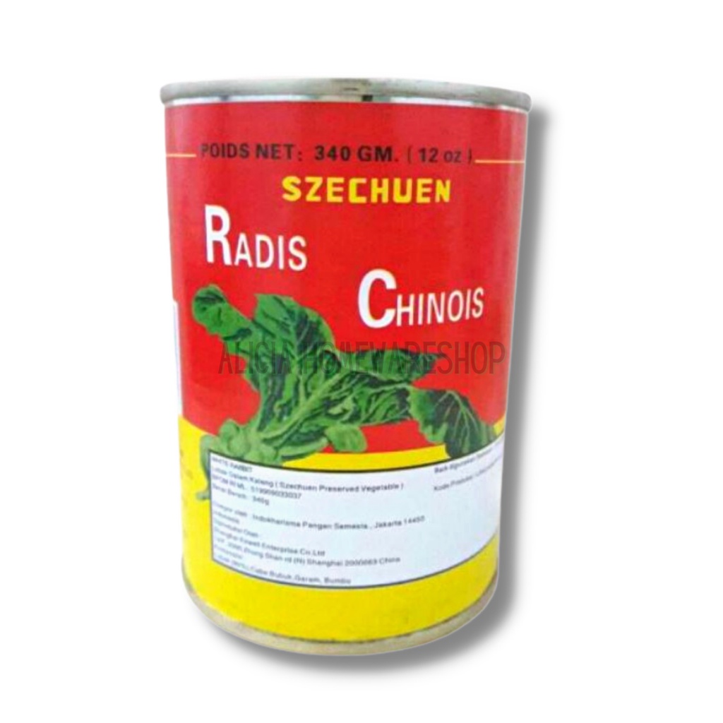 Acar Lobak dalam Kemasan / Radis Chinois Zsechuen per 340gr