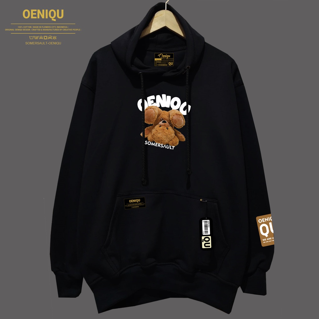 HOODIE DISTRO PRIA ORIGINAL OENIQU SIZE JUMBO XXL - XXXL - XXXXL - XXXXXL SOMERSAULT