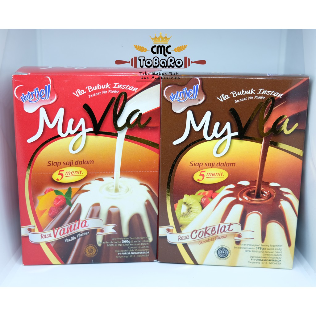 

[PACK] My Vla Coklat 360 Gram || Bubuk Vla Instant || Vla Powder