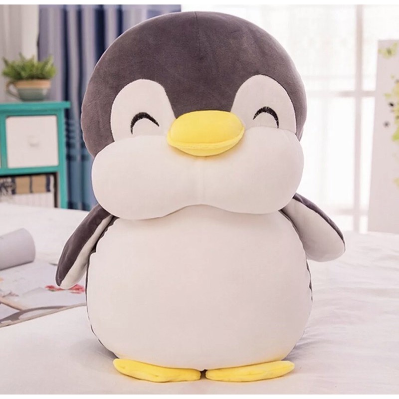 Boneka Pinguin lucu imut dan gemesin - ukuran 45 cm bisa COD