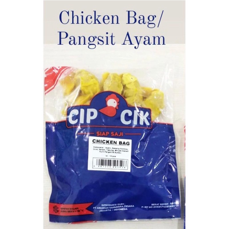 

cip cik chicken bag 200 gr