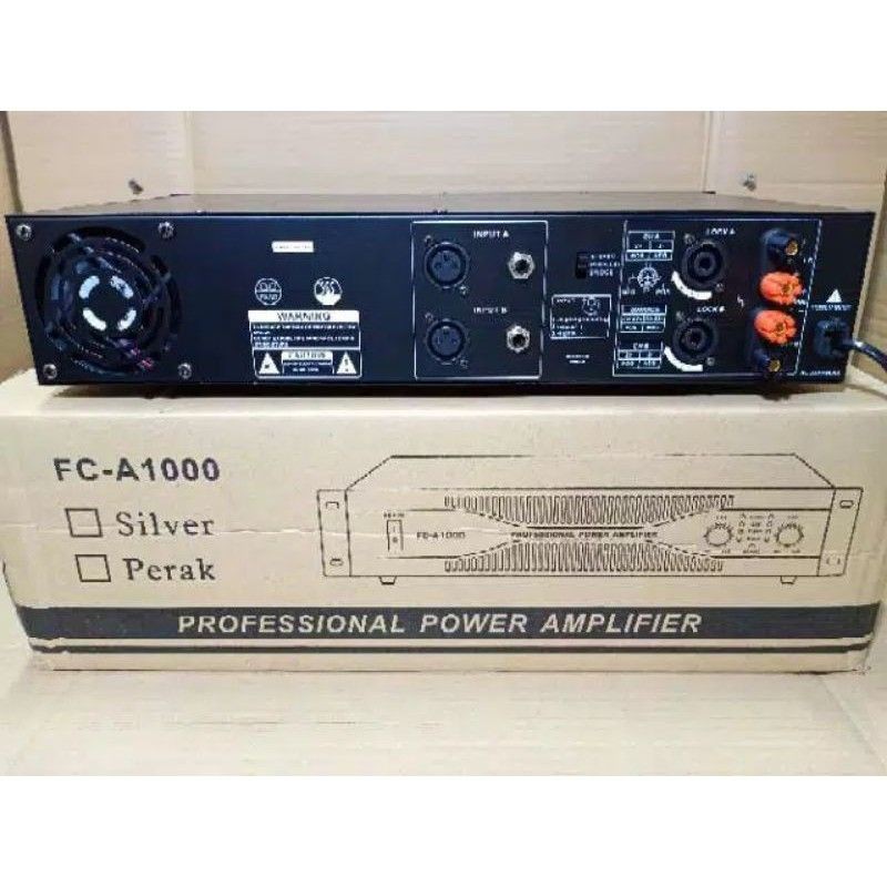 ampli power watt firatclass FC-1000.buat speaker pasif