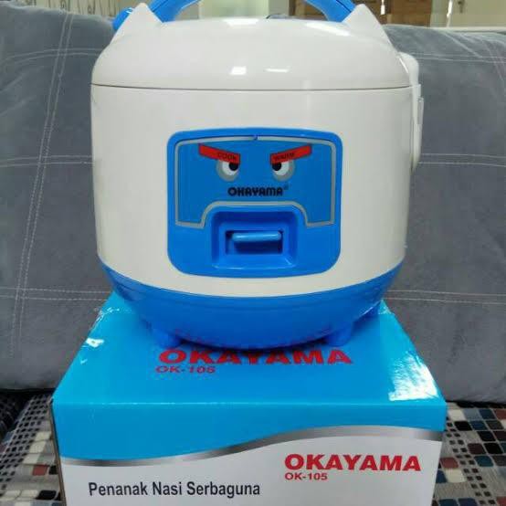 OKAYAMA Magicom  Rice Cooker 1Lier 3in1 Masak Ngukus Penghangat