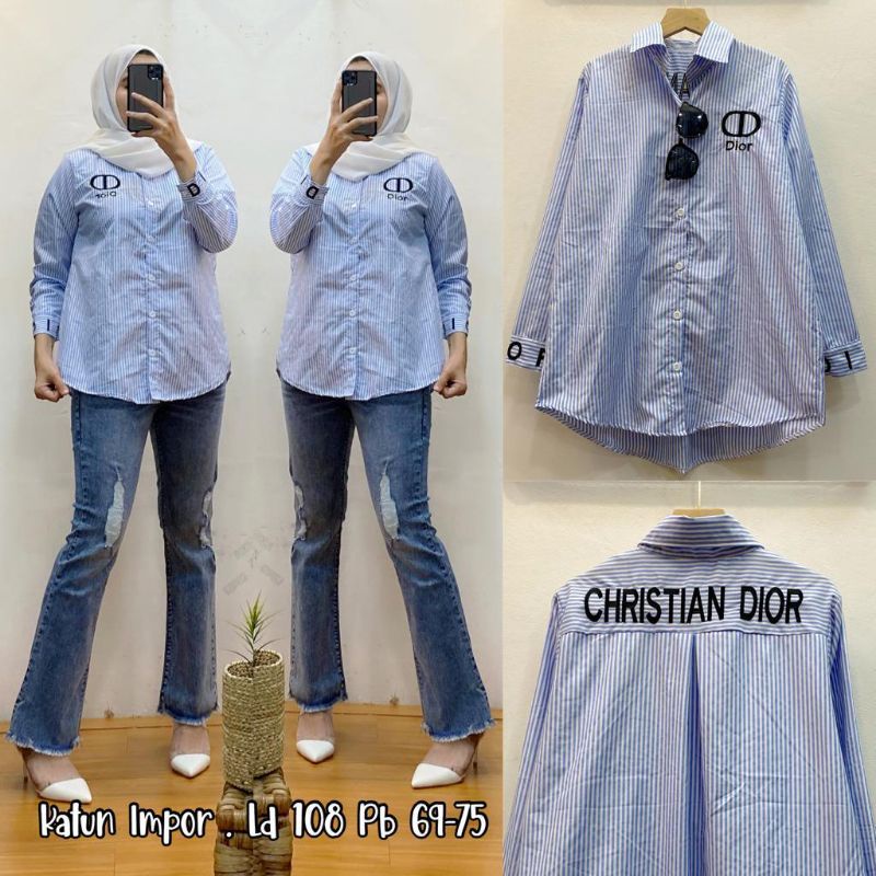 kemeja Christian Dior