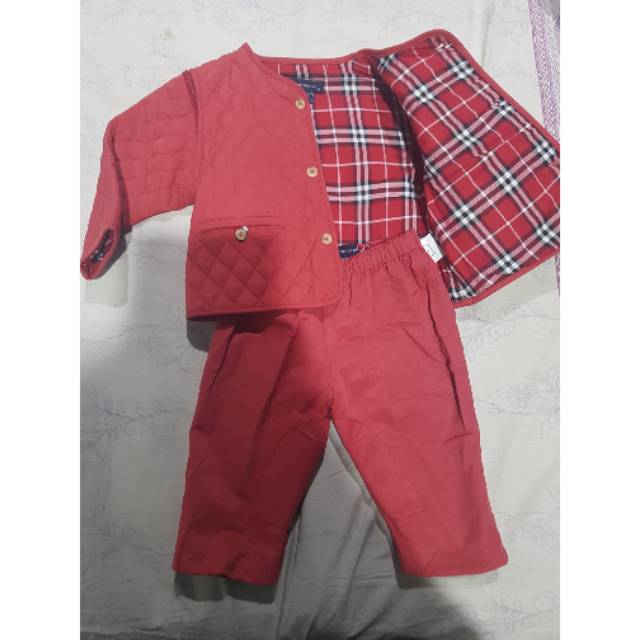 Stelan coat anak burberry ori