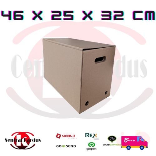 

(10PCS) Box File ukuran 46x25x32cm Kardus/BRIMEN/Arsip/File/filebox/arsipbox/document