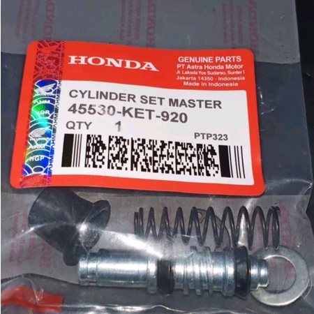 ORIGINAL AHM Seal Sil master rem depan Honda Supra X Supra fit karisma grand supra x 125 mega pro tiger revo cb 150 KODE KET