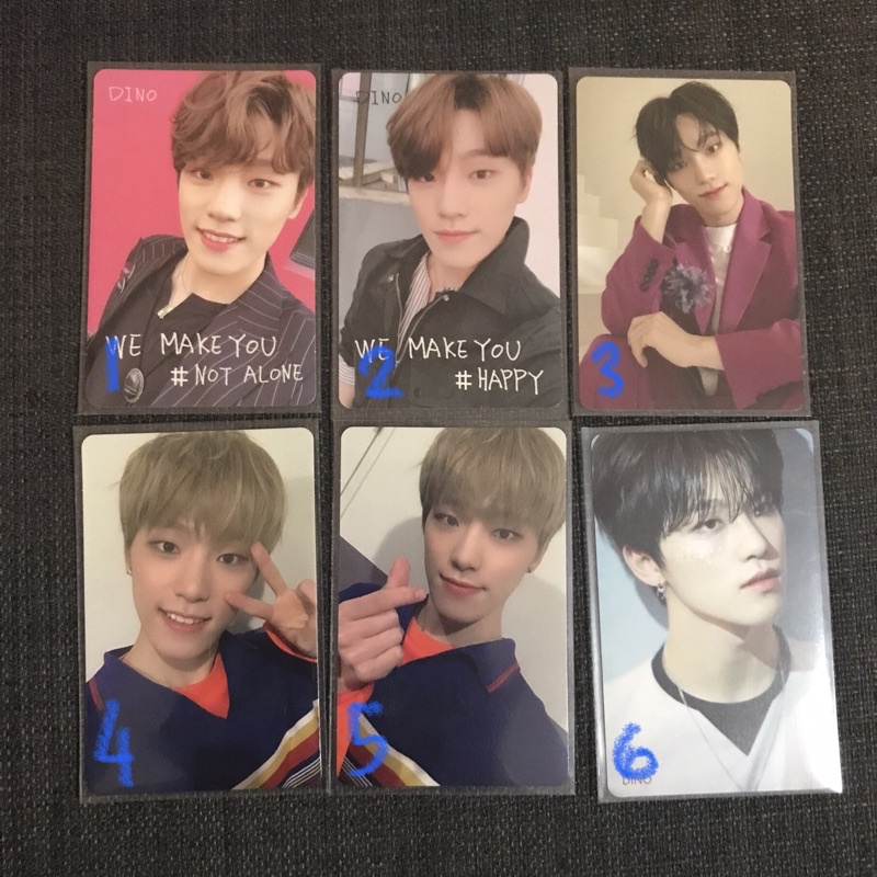 SEVENTEEN DINO PC JEPANG JP PHOTOCARD WE MAKE YOU HAPPY ENDING FALLIN FLOWER HMV