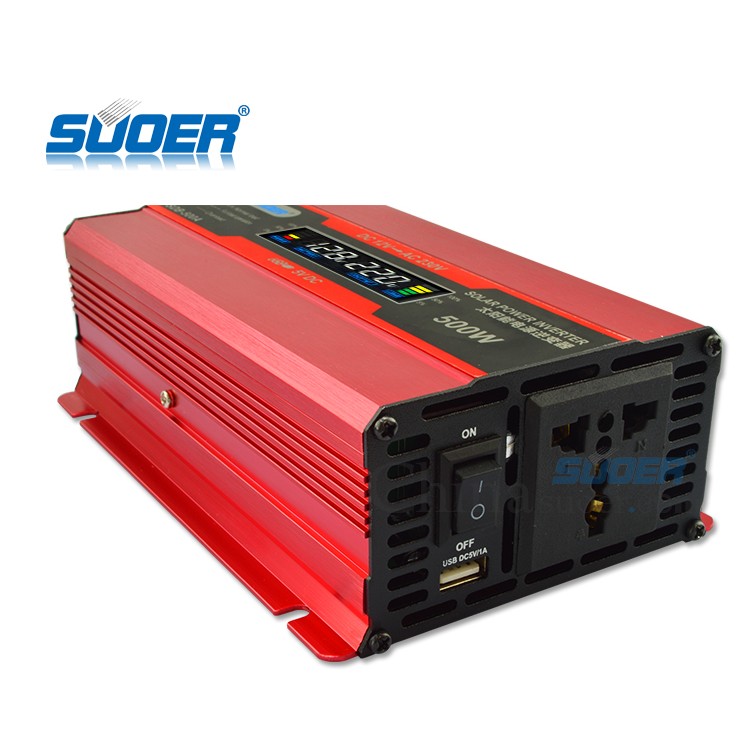 Inverter SUOER 500w SDB-500A with LCD Display