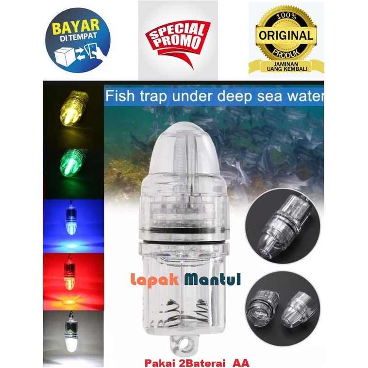 204 Lampu Umpan JIAHONG LED Indikator Penarik Lampu LED Tahan Di Perairan Dalam