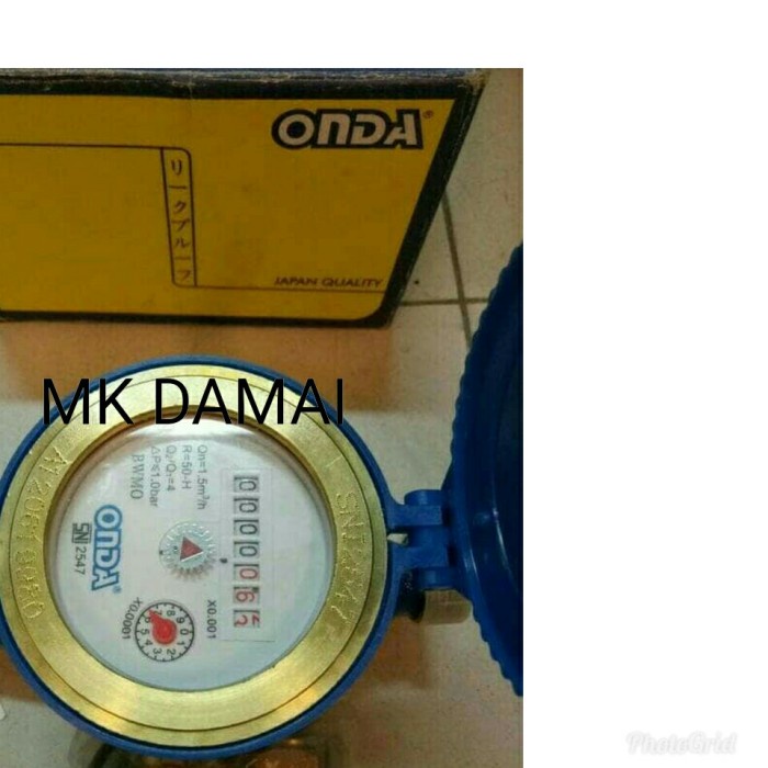 Pertukangan - Water Meter Onda Ukuran 1"(Inch) Meteran Air Onda