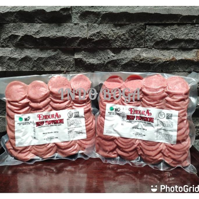 

beef pepperoni 500 gram / beef pepperoni slice TERLARIS TERPERCAYA ORIGINAL