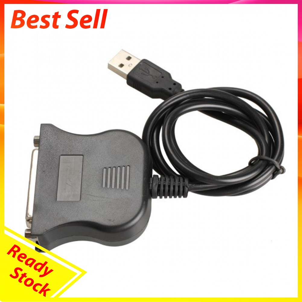 New USB 1.1 to DB25 Female Port Print Converter Cable LPT USB Adaptor LPT Cable LPT to USB Cable