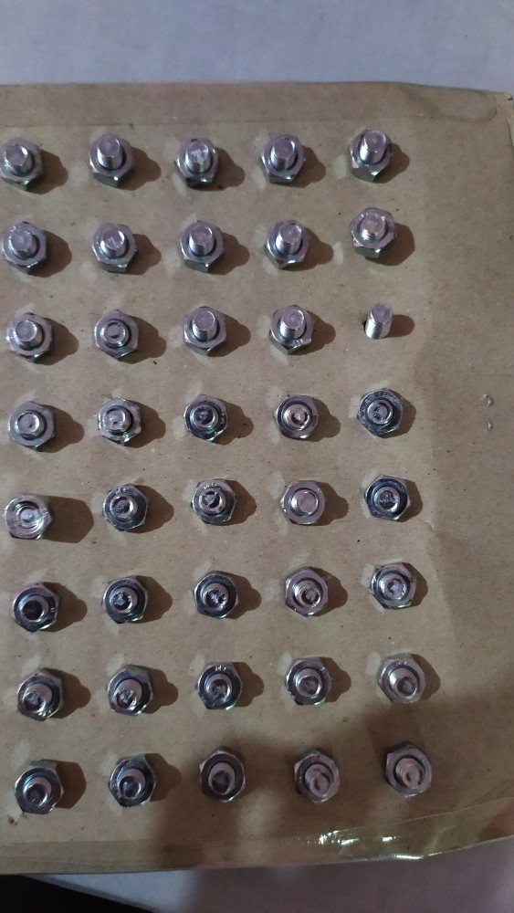 Baut Posh+ Ring Monel Variasi Universal - Baut Monel 124 Penilaian Isi 40 Pcs