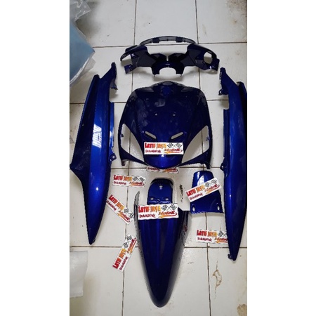 cover body Yamaha Mio sporty T 2007 2008 biru tua
