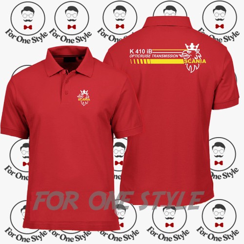 KAOS POLO BISMANIA SCANI JETBUS TERLARIS - kaos poloshirt Bismania scania Kaos Bus - Custom