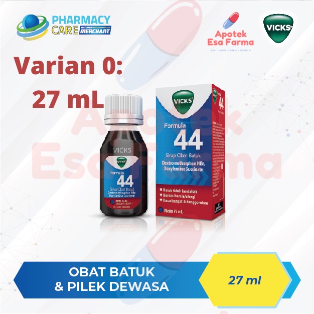 

Vicks F44 Sirup Obat Batuk Kering