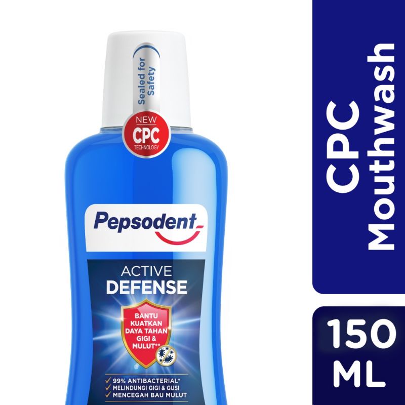 Pepsodent Mouthwash Obat Kumur 150ml&amp;300ml